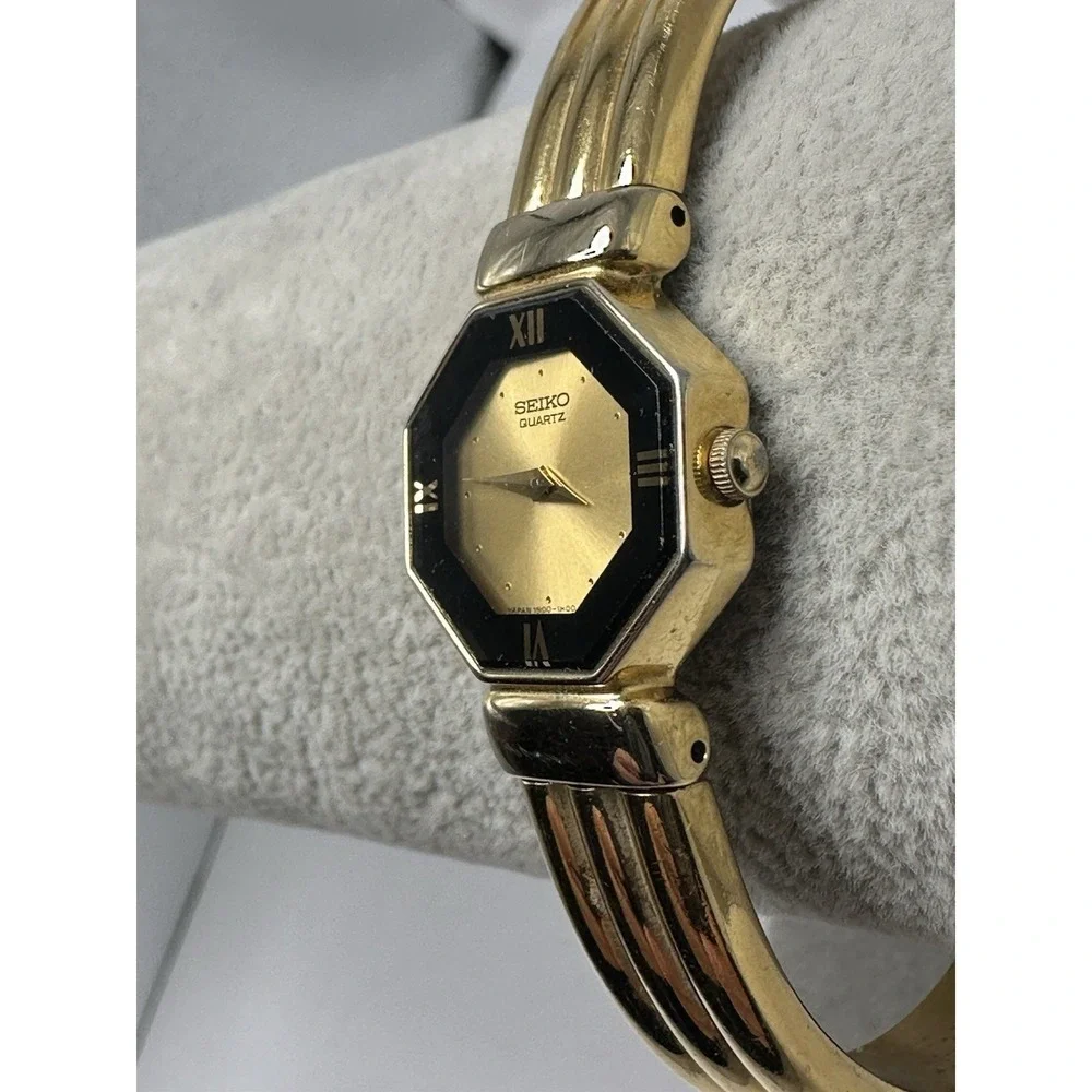 Seiko 1N00-5E49 New Battery‎ Ladies Watch 19MM 7